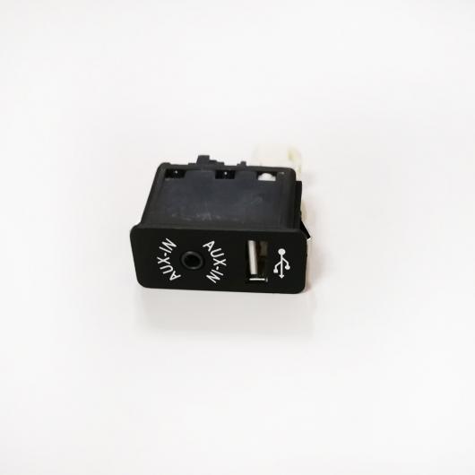 車用ケーブル AUX 入力 USB ソケットスイッチ オーディオ アダプタ ケーブル BMW E60 E61 E63 E64 E66 E81 E82 E70 E90 cable with switch AL-AA-7041 AL_4