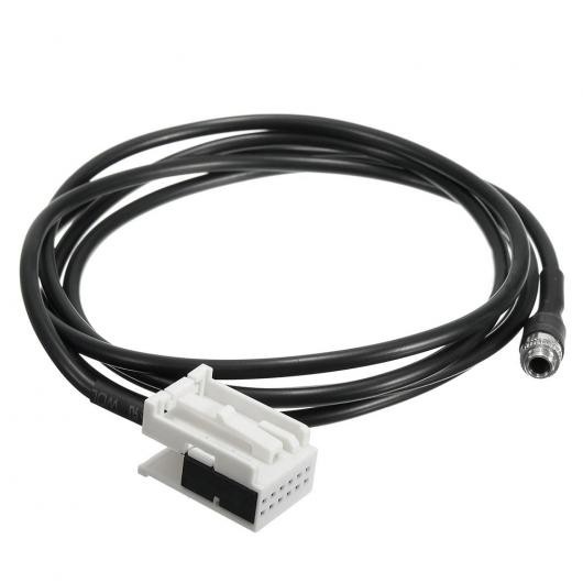 AL 車用ケーブル 3.5mm メス カー AUX 補助入力 オーディオ アダプタ ケーブル BMW E60 E65 E63 E64パーツ1.5m AL-AA-7083