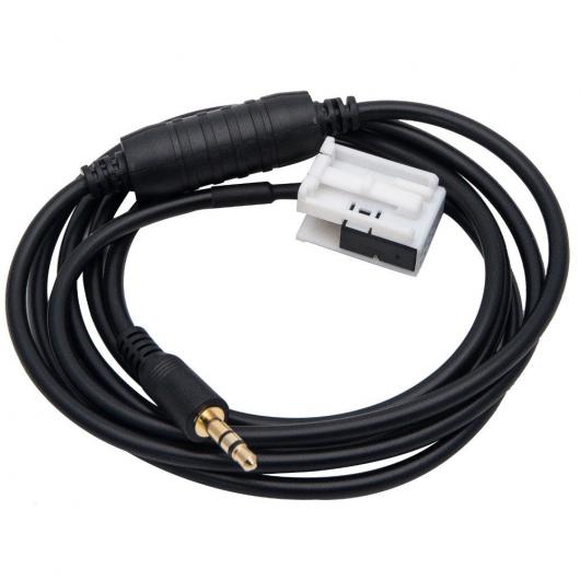 AL 車用ケーブル 3.5mm ジャック音楽 オーディオ インタフェース AUX ケーブル BMW E60 E61 E63 5 6 シリーズ AL-AA-7319