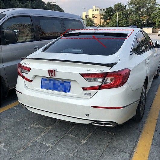 ルーフスポイラー トランク スポイラー ABS プライマーカラー ホンダ アコード 2018 ブラック・ホワイト AL-AA-8084 ALの通販は