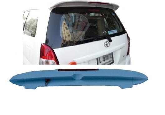 ABS テールウィング ルーフバイザー リアスポイラー リップ トヨタ INNOVA ライト 未塗装 AL-AA-8102 AL