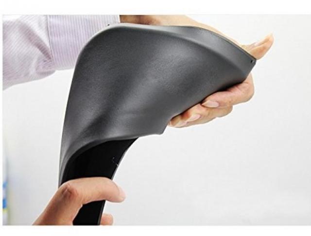 リア＆フロント マッドガード 泥除け ブラック 4ピースアウディQ7 2007 2008 2009 2010 2011 2012 2013 2014 AL-AA-8762 ALの通販は