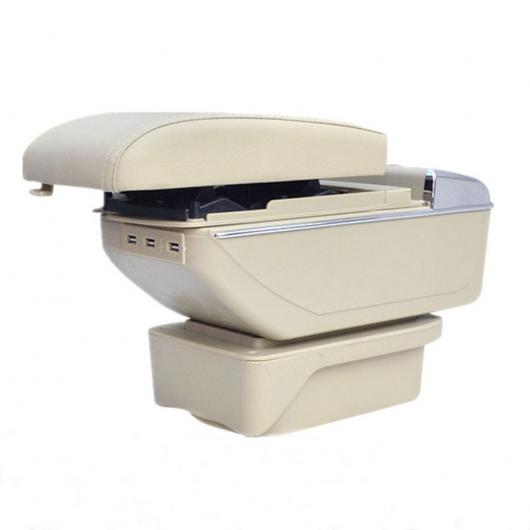 トヨタ ・ ヴァーソ アームレスト ボックス [4] Double USB Black Red〜Double USB white AL-AA-8864 ALの通販は