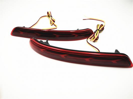 AL 2ピース トヨタ イノーバ 2015 2016 2017 多機能 LED テールライト リアフォグランプ バンパー ライトブレーキ リフレクター レッド AL-AA-9364の通販は 10,050円