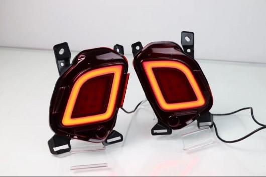 トヨタ ハイランダー クルーガー XU50 2014-2018 多機能 LED リアフォグランプ バンパー ライトブレーキテール リフレクター AL-AA-9389 AL_2