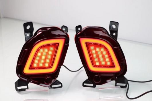 トヨタ ハイランダー クルーガー XU50 2014-2018 多機能 LED リアフォグランプ バンパー ライトブレーキテール リフレクター AL-AA-9389 AL_3