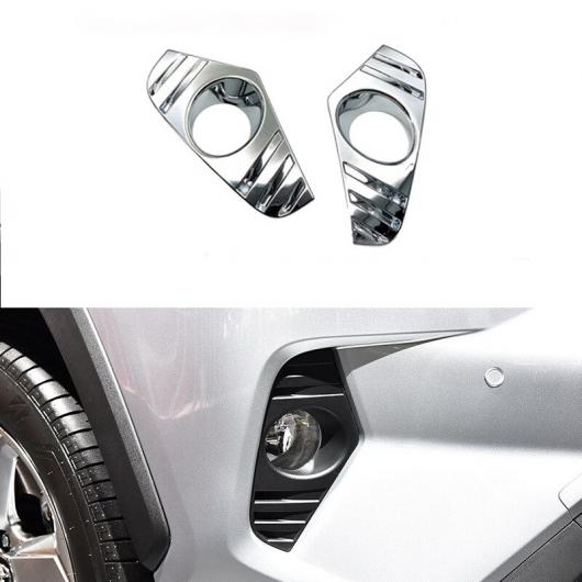 ABS クローム フロント フォグランプ カバー トリム トヨタ RAV4 2019 XA50 AL-AA-9463 ALの通販は