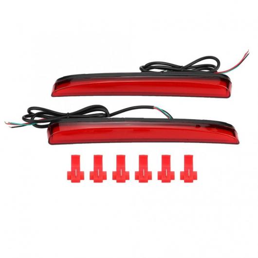 2個 リア バンパー テールライト DRL LED ブレーキリフレクターランプ ホンダ シビックハッチバックタイプ R 2016 2017 2018 AL-AA-9539 AL