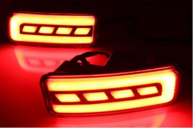 ランプ CRV 2個 テールリア バンパー LED リフレクターストップブレーキフォグランプ AL-AA-9587 AL