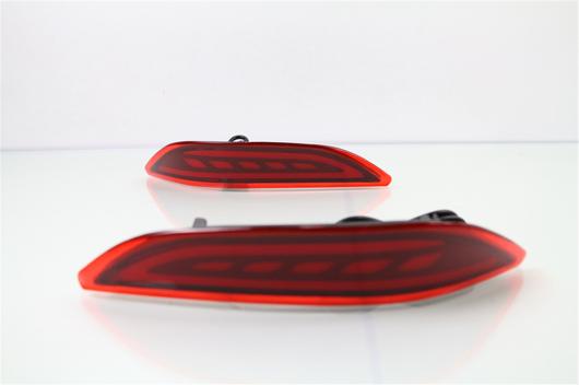 2ピース LED リア バンパー ライトブレーキテールライト ライトリアランプ ホンダ シティ 2014 2015 2 Functions タイプA・タイプB AL-AA-9615_3