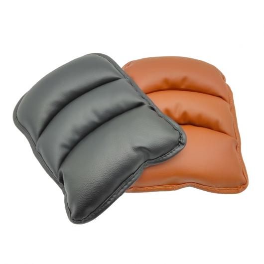 AL アームレスト コンソール パッド カバー ボックス クッションサポート マットライナー VW ベンツアウディ マツダ ヒュンダイ 日産 シボレーフォード 起亜 選べる2カラー ブラック・ブラウン AL-BB-0059