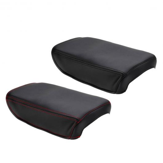 AL アームレスト ボックス カバー レザー センターコンソール 保護 マイクロファイバー ホンダ CRV 2017-2018 選べる2カラー ブラック・レッド AL-BB-0077