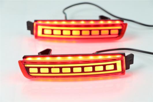 LED リフレクター ランプ バンパー ライト ブレーキ インフィニティ QX70 2013 2014 2015 2016 2017 2018 選べる2タイプ タイプA・タイプB AL-BB-0417 AL_2