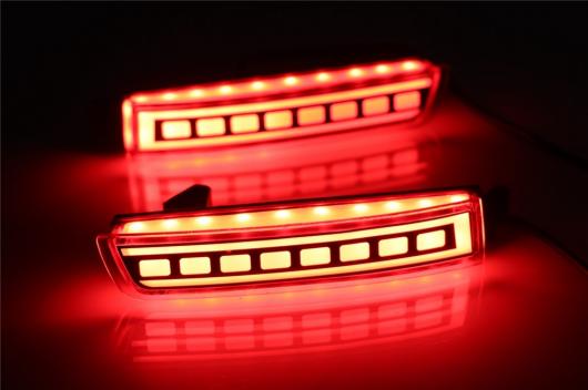 LED リフレクター ランプ バンパー ライト ブレーキ インフィニティ QX70 2013 2014 2015 2016 2017 2018 選べる2タイプ タイプA・タイプB AL-BB-0417 AL_3
