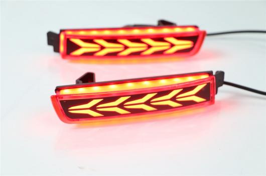 LED リフレクター ランプ バンパー ライト ブレーキ インフィニティ QX70 2013 2014 2015 2016 2017 2018 選べる2タイプ タイプA・タイプB AL-BB-0417 AL_4
