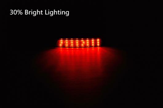 AL リア バンパー リフレクター LED ブレーキ フォグ バックアップ ライト インフィニティ ＆ 日産 ジューク ムラーノ クエスト セントラ 11 12 13 14 AL-BB-0436_2