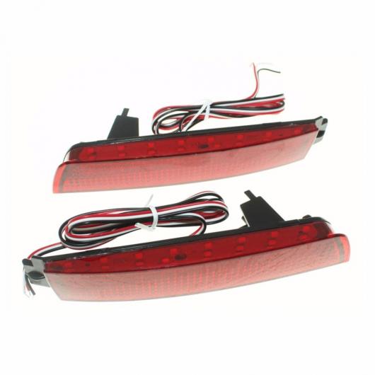 リア バンパー リフレクター ライト ランプ 日産 ジューク リヴィナ シルフィ ジェニスクエスト インフィニティ FX35 FX37 FX50 LED レッド フォグ パーキング ブレーキ テール AL-BB-0439 ALの通販は 8,100円