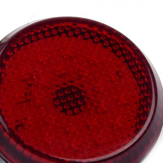 AL レッド レンズラウンド トラック LED テール リア バンパー リフレクター ライト ブレーキ ストップ ランプ 日産 トヨタ カムリ カローラ サイオン AL-BB-0446