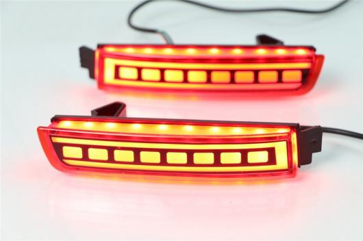 日産 テラ 2018 2019 多機能 リフレクター LED ランプ バンパー ライト ブレーキ 警告灯 選べる2タイプ タイプA・タイプB AL-BB-0476 AL_3
