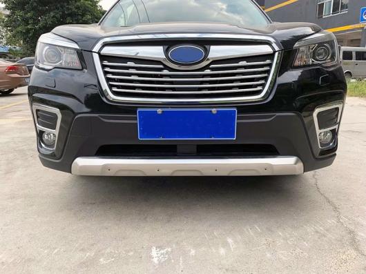 スバル フォレスター 2019 2020 ステンレス スチール エクステリア フロント バンパー プロテクタースキッドプレート カバー Front Bumper AL-BB-0529 AL_4