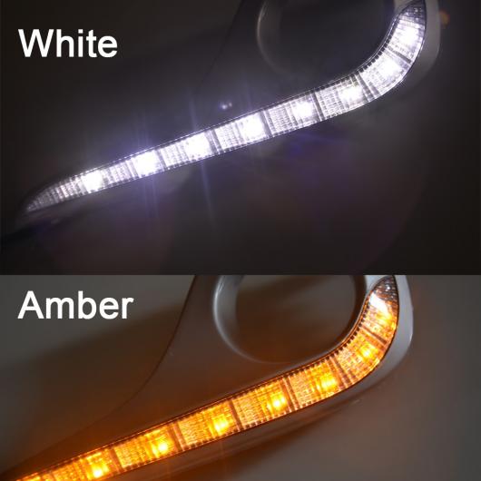 LED デイライト DRL トヨタ ハイランダー 2012 2013 デイタイムランニングライト White AL-BB-1162 AL