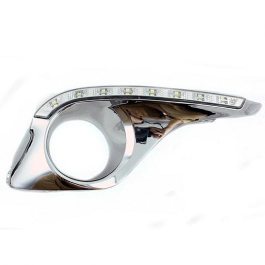 起亜 LED DRL トヨタ ハイランダー 2012-2014 デイタイム ランニングライト日ランプ ターン シグナル 淡色表示機能 White Only AL-BB-1204 ALの通販は