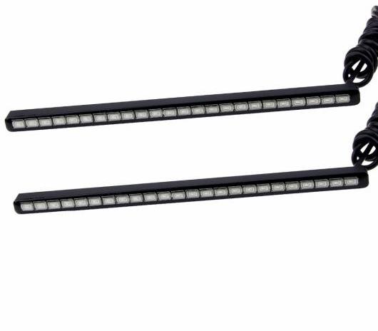 AL ブライトバー LED DRL 12-20cm SMD5630 フォグライト デイタイム ランニングライト 防水 BJ 選べる3種 24 smd Red〜Blue AL-BB-1270