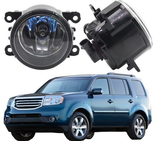 2ピース H11 100ワット フォグライト DRL デイタイム ランニングランプハロゲン バルブ 12V スタイリング 2012-2015 ホンダ パイ3.5L V6 AL-BB-1376 AL