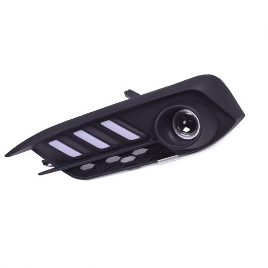 COB + LED デイタイムランニングライト DRL プロジェクターレンズ ウインカー ホンダ シビック 10th 2016 6000K 12W and Angel eye ホワイト AL-BB-1430 AL