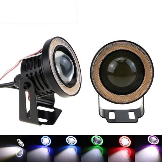 AL LED フォグライトハイパワー角度アイデイタイムランニングライト DRLCAR スタイリングライト CJ 選べる5バリエーション Crystal Blue〜Purple 64mm(2.5inch) AL-BB-1446の通販は 6,964円