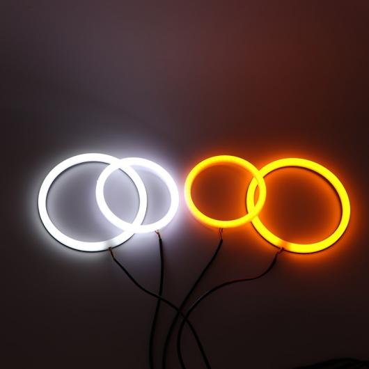 インフィニティ FX35 FX45 2003-2008 ホワイト &amp; アンバー 2色 コットン LED エンジェル アイ DRL 方向指示灯 AL-BB-1709 AL_2