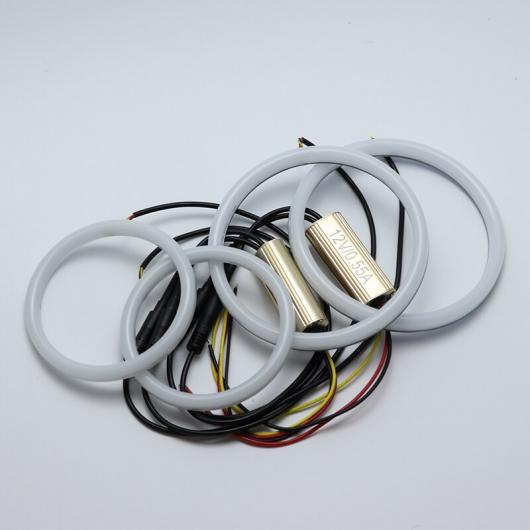 インフィニティ FX35 FX45 2003-2008 ホワイト &amp; アンバー 2色 コットン LED エンジェル アイ DRL 方向指示灯 AL-BB-1709 AL_3