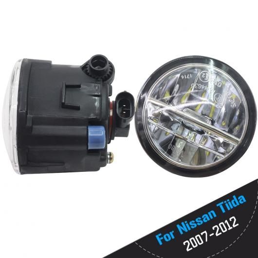 日産 ティーダ 2007 2008 2009 2010 2011 2012 LED バルブ 4000LM フォグ ライト DRL デイタイムランニング 12 240V 選べる2カラー ホワイト・イエロー AL-BB-1751 AL