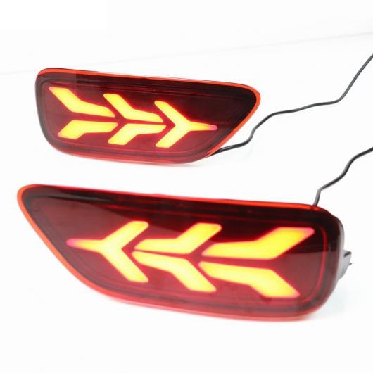 日産 パトロール 2012-2019 多機能 LED リア バンパー リフレクター フォグ ランプ ブレーキ ライト ムービング 方向指示灯 3 Functions AL-BB-1762 ALの通販は 13,040円