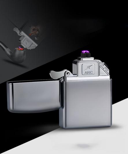 AL USBライター プラズマ ダブル アーク 亜鉛合金 シガー 選べる6カラー ブラック〜シルバー AL-BB-2375の通販は 5,707円
