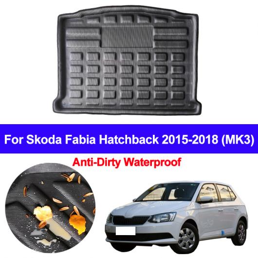 シュコダファビア ハッチバック 2015 2016 2017 2018 MK3 リア トランクマット ブート ライナー プロテクター フロア マット AL-BB-2562 AL