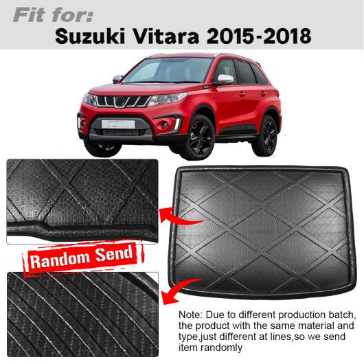 スズキ エスクード リア トランクマット テール カーゴ パッド トレイ ブート ライナー フロア 2015 2016 2017 2018 AL-BB-2567 AL_1