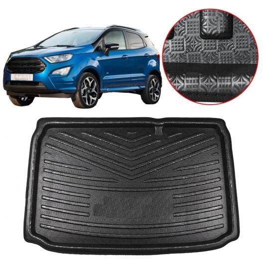 フォード エコスポーツ Ford EcoSport 2018 2019 後部トランクマットフロアブーツ トレイ ライナー 荷物 カーゴ 防汚 パッド AL-BB-2633 AL