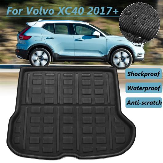 ボルボ XC40 2017 + 2018 2019 リア トランク カーゴブーツ ライナー トレイ フロアマット フロア シート 防汚 プロテクター 防水 AL-BB-2671 AL