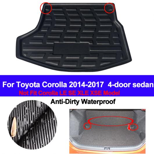 リア トランク カーゴ ライナー トランクフロア マット トレイ 防汚 トヨタ カローラ アルティス ダーティ 4DR セダン 2014 2015 2016 2017 AL-BB-2698 ALの通販は
