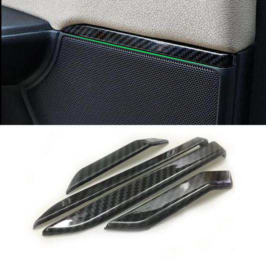インテリア ホンダ CRV CR-V 2017 2018 ABS マット ドア ステレオ スピーカー トリム オーディオ サウンド ストリップベゼル 4個 選べる2カラー ブラック・レッド AL-BB-2860 ALの通販は