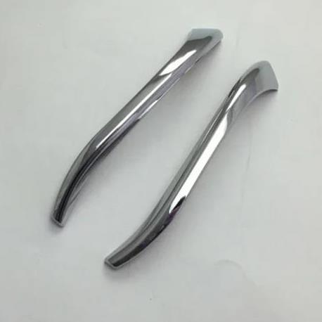 部屋の入り口 鏡鑑 ABS クローム 縞模様 刈り込み トヨタ ヴォクシー ノア R80 2014-2018 鳥打ち帽 付属品 オーバーレイ 2平和条約 AL-BB-2897 AL
