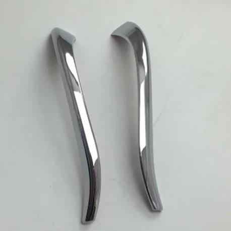 部屋の入り口 鏡鑑 ABS クローム 縞模様 刈り込み トヨタ ヴォクシー ノア R80 2014-2018 鳥打ち帽 付属品 オーバーレイ 2平和条約 AL-BB-2897 AL
