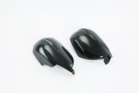 ホンダ CRV 2017 2018 2019 リア ミラー カバー ABS クローム カーボン ファイバー モールディング トリム 2個 abs chrome AL-BB-2989 AL_3