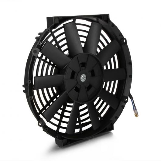 ラジエーター冷却ファンプッシュプル取付キットストレートブレード ユニバーサル 12V 80W AL-BB-5816 AL_3