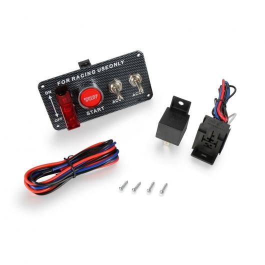 12V スイッチ点火エンジンパネルスイッチングスタートプッシュレースボタン AL-BB-6270 AL