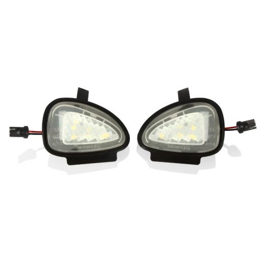 2個 LED 環境光 アウトドア ミラー フォルクスワーゲン ティグアン 5N ゴルフ 6 AL-BB-6498 AL