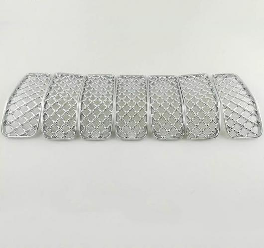 ジープチェロキー 2014 2015 2016 2017 2018 インサート ハニメッシュグリル カバー ステッカー ABS AL-BB-6618 ALの通販は 8,120円