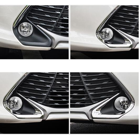 AL トヨタ カムリ 2015オートカー フロント フォグ ライト ランプ カバー トリム 保護 2ピース ABS クローム AL-BB-6712の通販は 8,100円