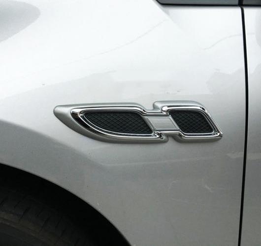 2ピース トヨタ プリウス XW50 2016 2017 ABS クローム 外部 フロント エア AC カバー トリム フレーム AL-BB-6788 ALの通販は